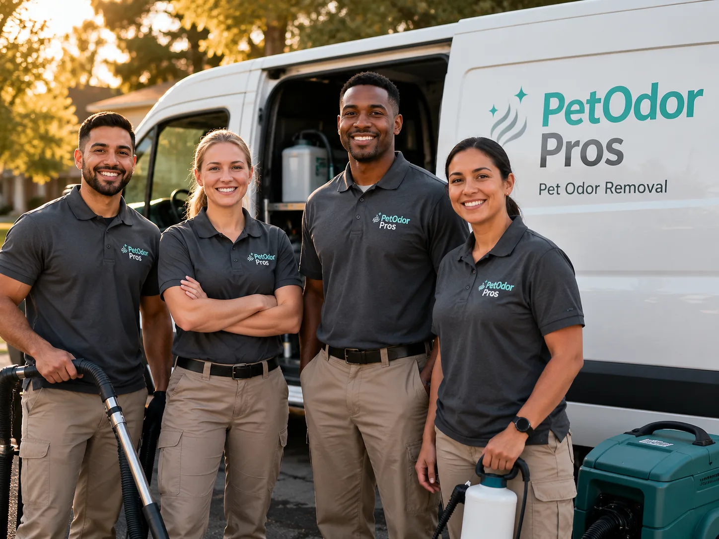 Pet Odor Removal team serving Villa Park, CA